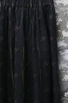 Mutedance 24 Spring/Summer Silk Elastic Waist Loose Pants MD-MD24SS13-SHENHE sepia PM114